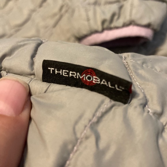Grey and purple North Face jacket - Picture 6 of 10